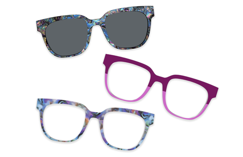The Violet Wildflower Pairing Set - Pair Eyewear