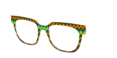 The Woodgrain Waves - Angle Top Thumbnail - Pair Eyewear