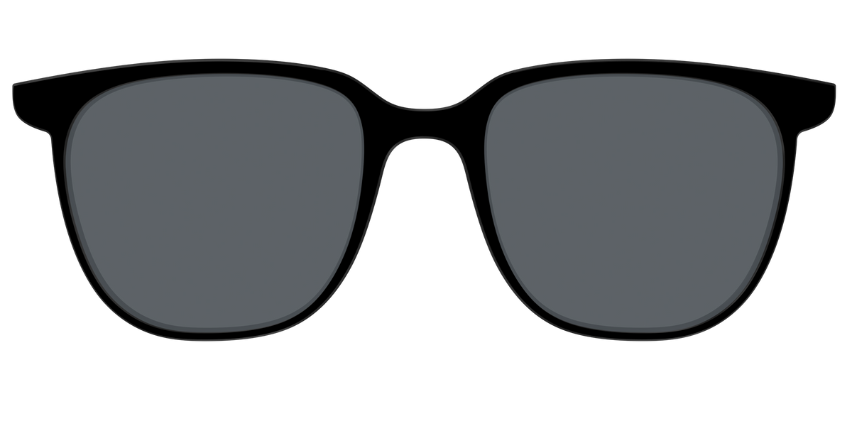 The Polarized Black Sun Top - Front Top Image - Pair Eyewear