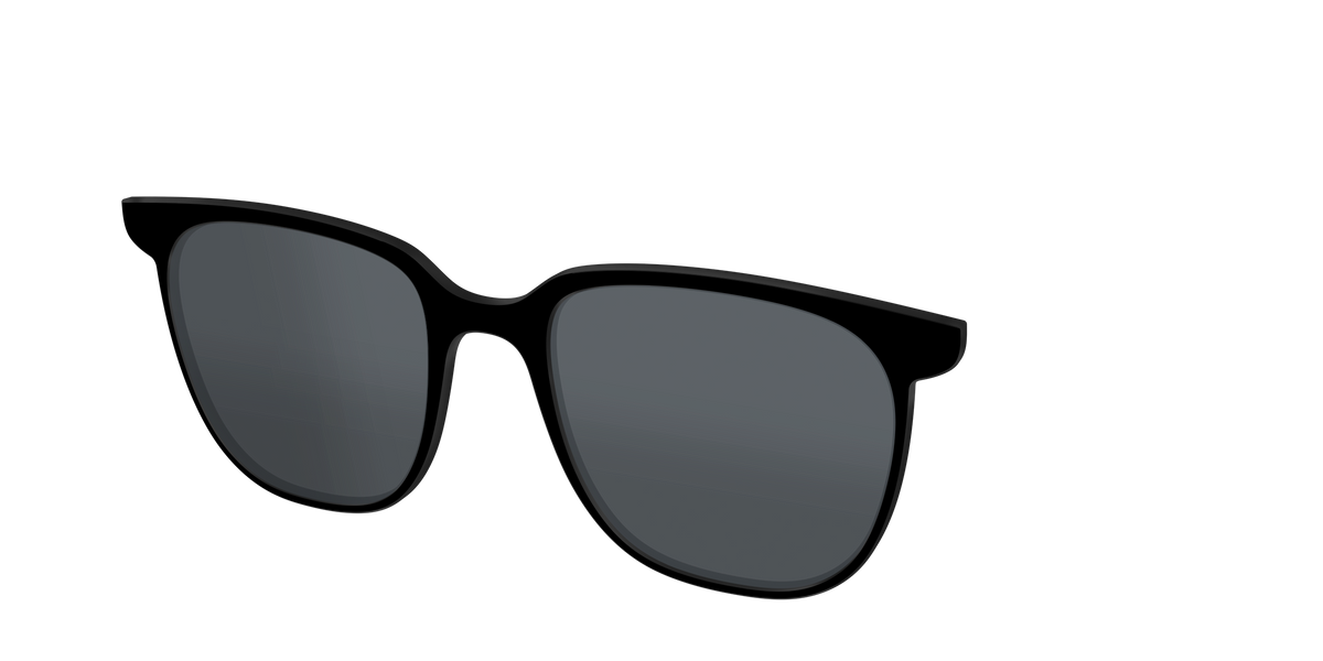 The Polarized Black Sun Top - Angle Top Image - Pair Eyewear