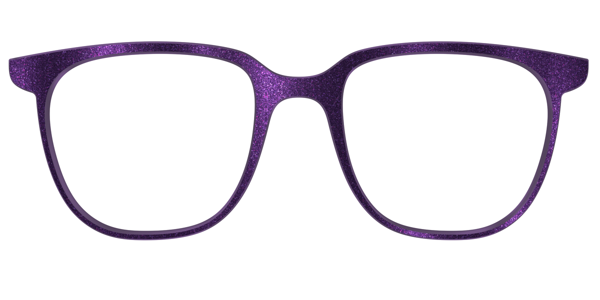 The Deep Purple Shimmer - Front Top Image - Pair Eyewear