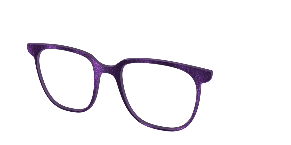 The Deep Purple Shimmer - Angle Top Image - Pair Eyewear