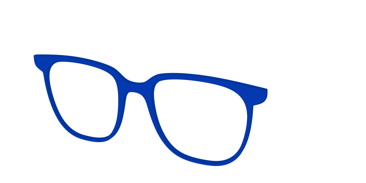 The Indigo - Angle Top Image - Pair Eyewear