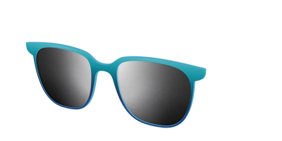 The Polarized Ocean Blue Sun Top - Angle Top Thumbnail - Pair Eyewear