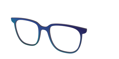 The Peacock Ombre - Angle Top Thumbnail - Pair Eyewear