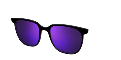 The Polarized Purple Reflective Sun Top - Angle Top Thumbnail - Pair Eyewear
