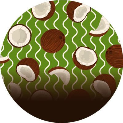 The True Tropic Topper Set