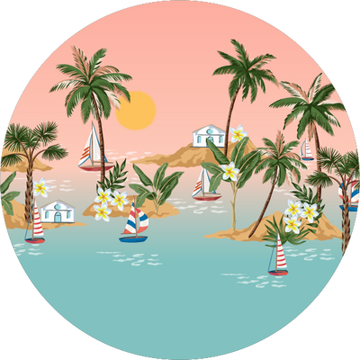 The True Tropic Topper Set