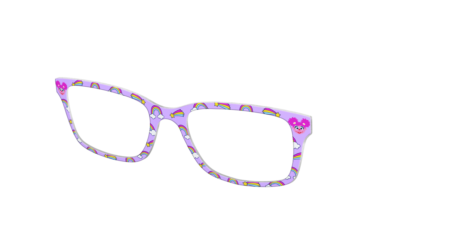 The Abby Rainbow - Angle Top Image - Pair Eyewear