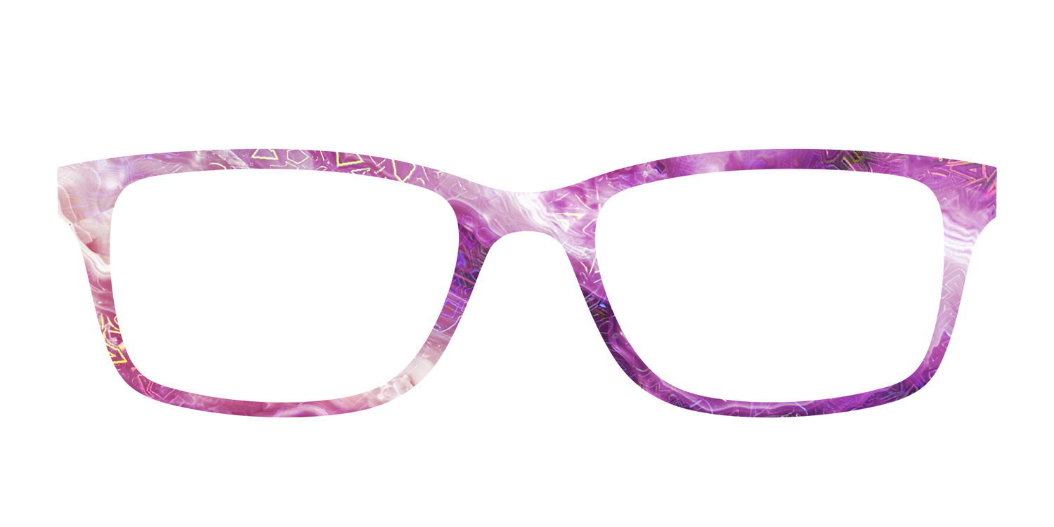The Amethyst Geode - Front Top Image - Pair Eyewear