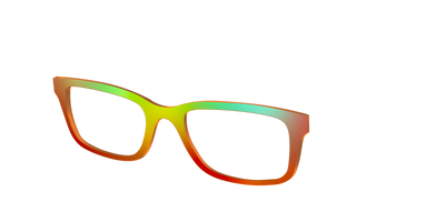 The Apricot Ombre - Angle Top Thumbnail - Pair Eyewear