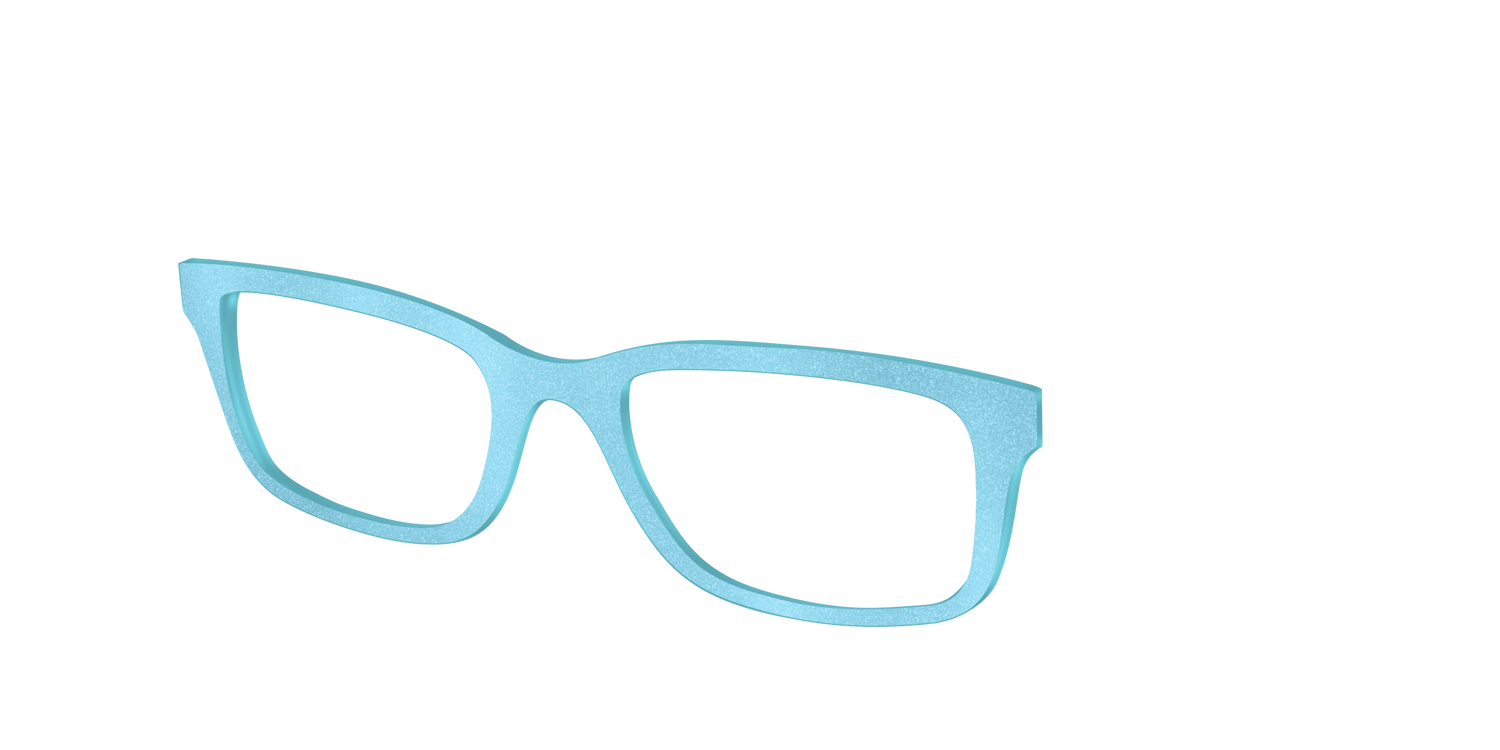 The Aqua Shimmer - Angle Top Image - Pair Eyewear