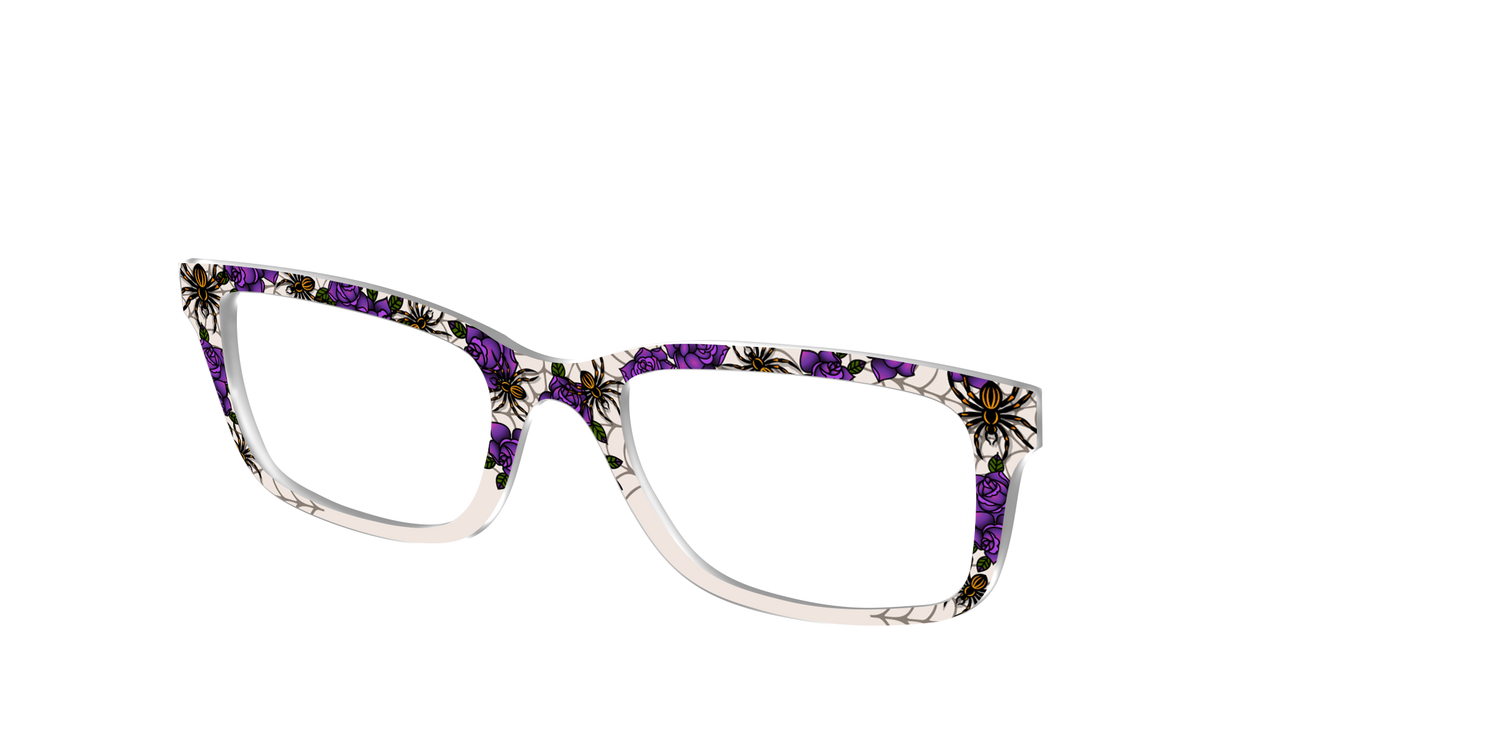 The Arachnid Rosebuds - Angle Top Image - Pair Eyewear