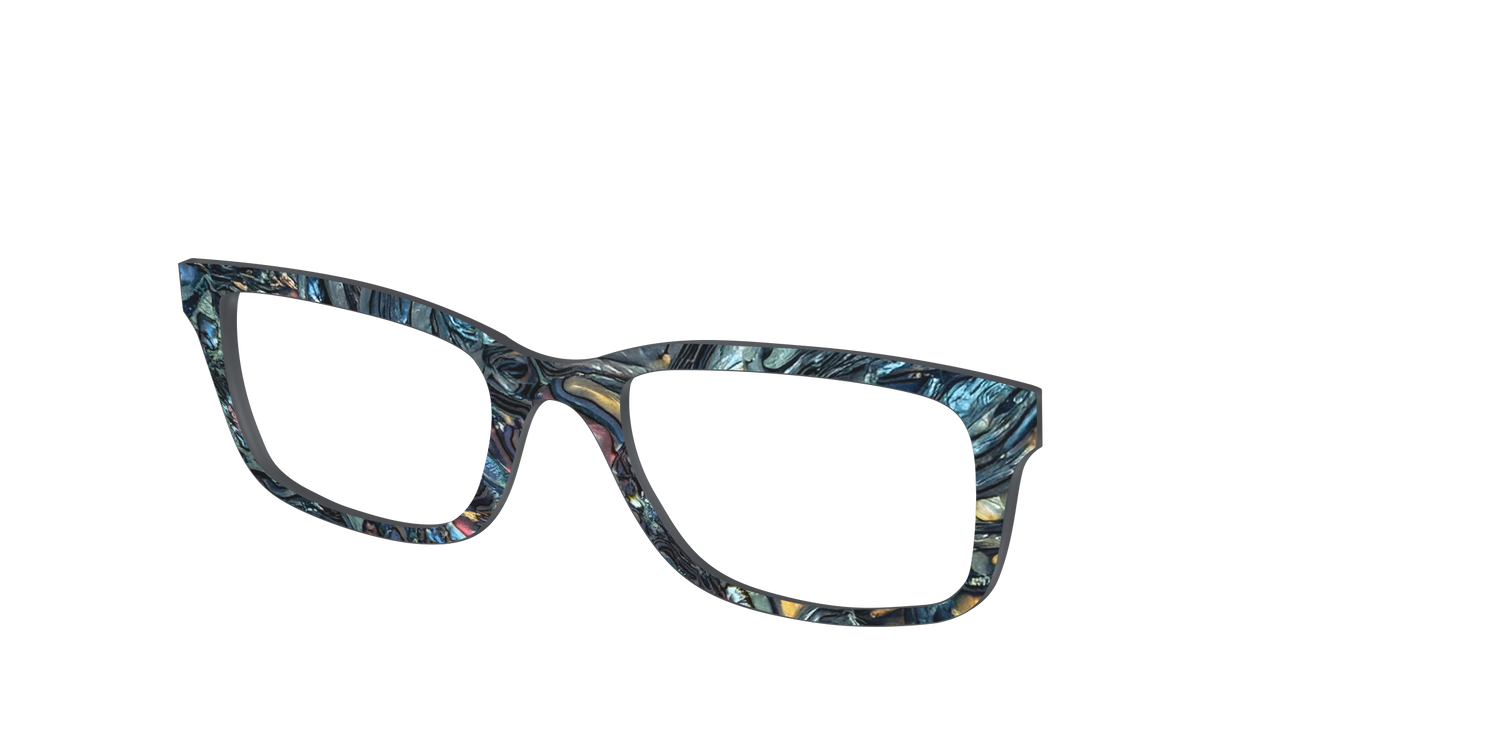 The Ares Bedrock Pearl - Angle Top Image - Pair Eyewear