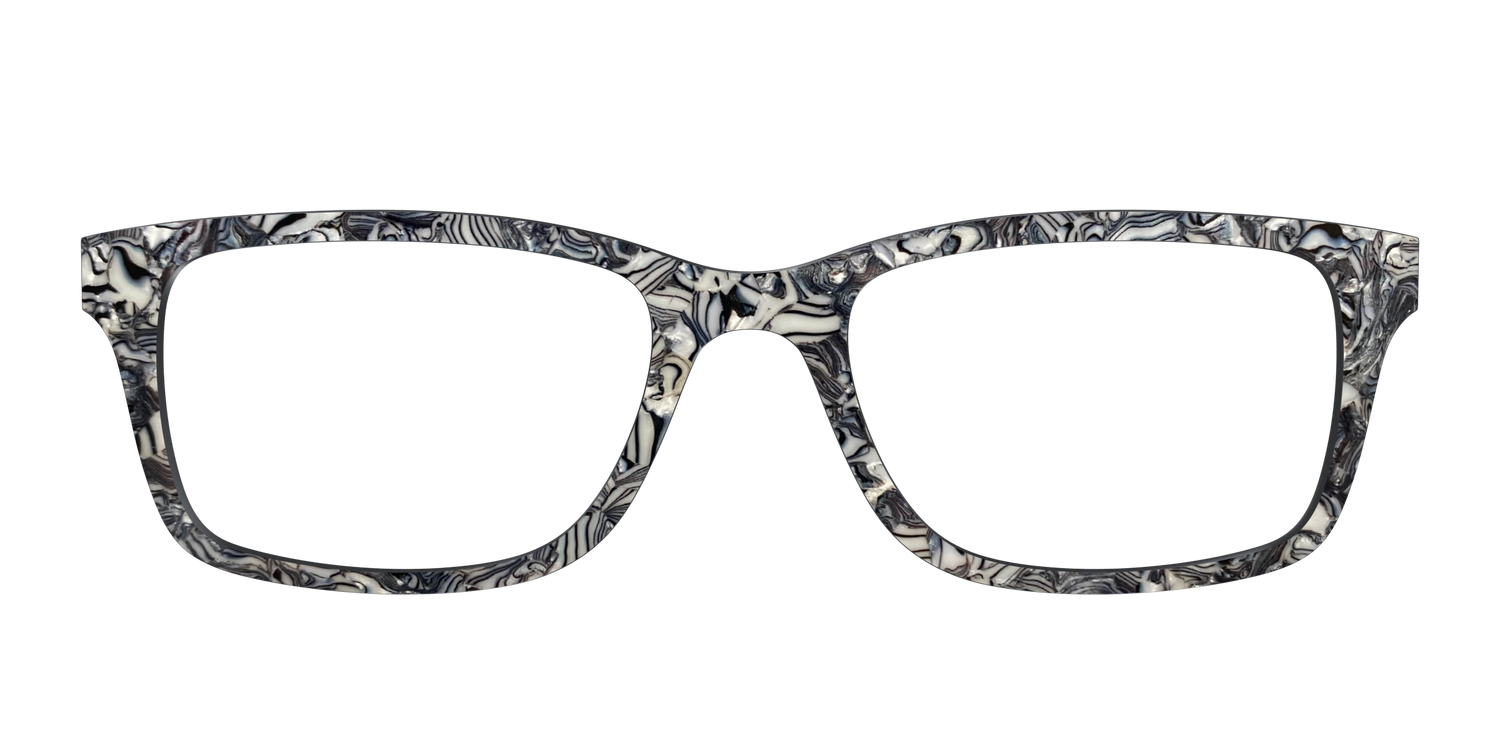 The B&W Pearl Agate - Front Top Image - Pair Eyewear