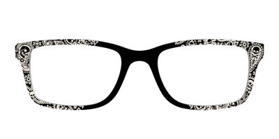 The Bone White Paisley - Front Top Thumbnail - Pair Eyewear