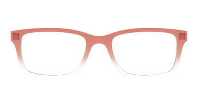 The Burnt Orange Gradient Crystal - Front Top Thumbnail - Pair Eyewear