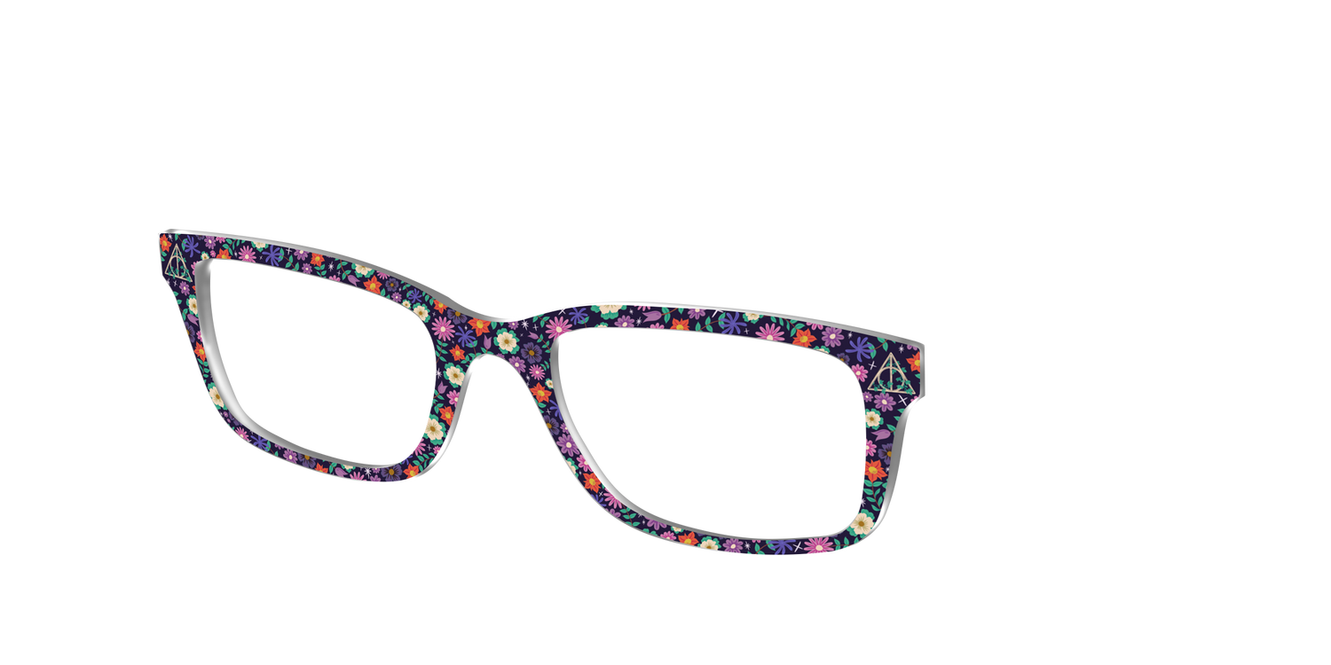 The Deathly Hallows Floral - Angle Top Image - Pair Eyewear