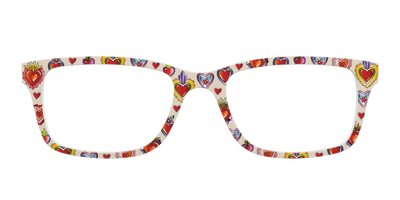 The Decorative Hearts Tattoo - Front Top Thumbnail - Pair Eyewear