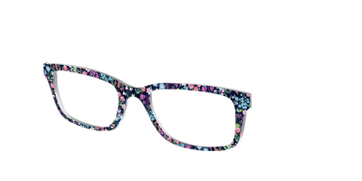 The Demure Blossoms - Angle Top Thumbnail - Pair Eyewear