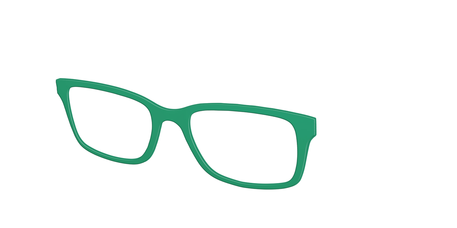 The Forest Green - Angle Top Image - Pair Eyewear