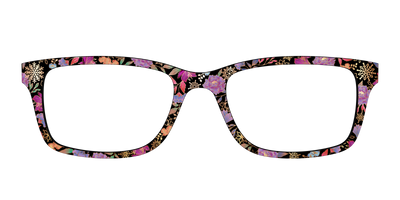 The Frosted Blossom Garden with Foil - Front Top Thumbnail - Pair Eyewear