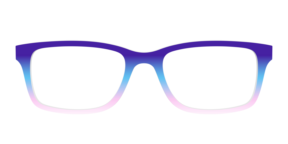 The Frozen Horizon Gradient - Front Top Image - Pair Eyewear
