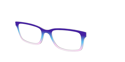 The Frozen Horizon Gradient - Angle Top Thumbnail - Pair Eyewear