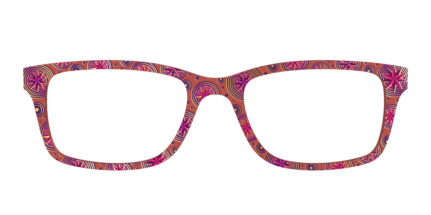The Gold Foil Luna Lovegood™ - Front Top Image - Pair Eyewear