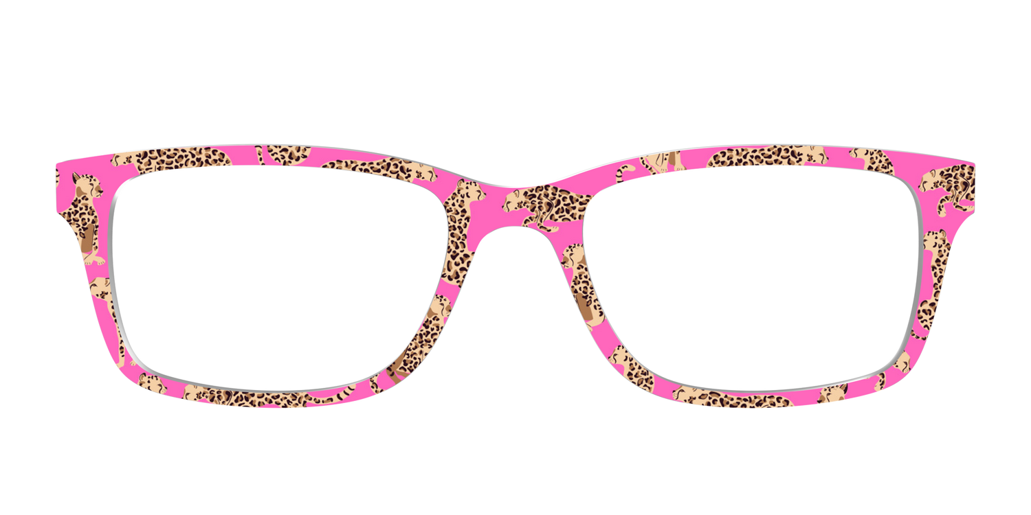 The Hot Pink Cheetahs - Front Top Image - Pair Eyewear