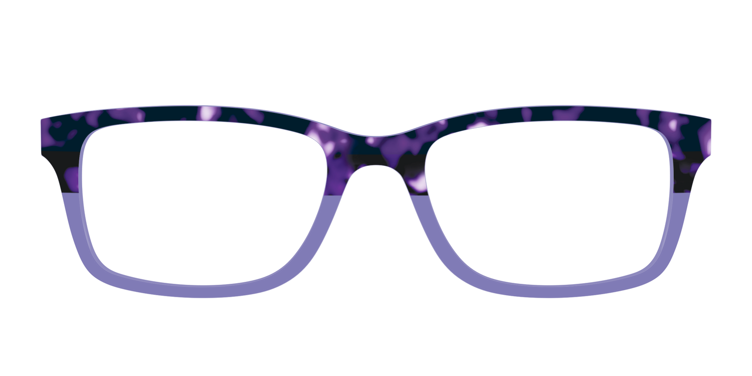 The Iris Tortoise Crystal Split - Front Top Image - Pair Eyewear