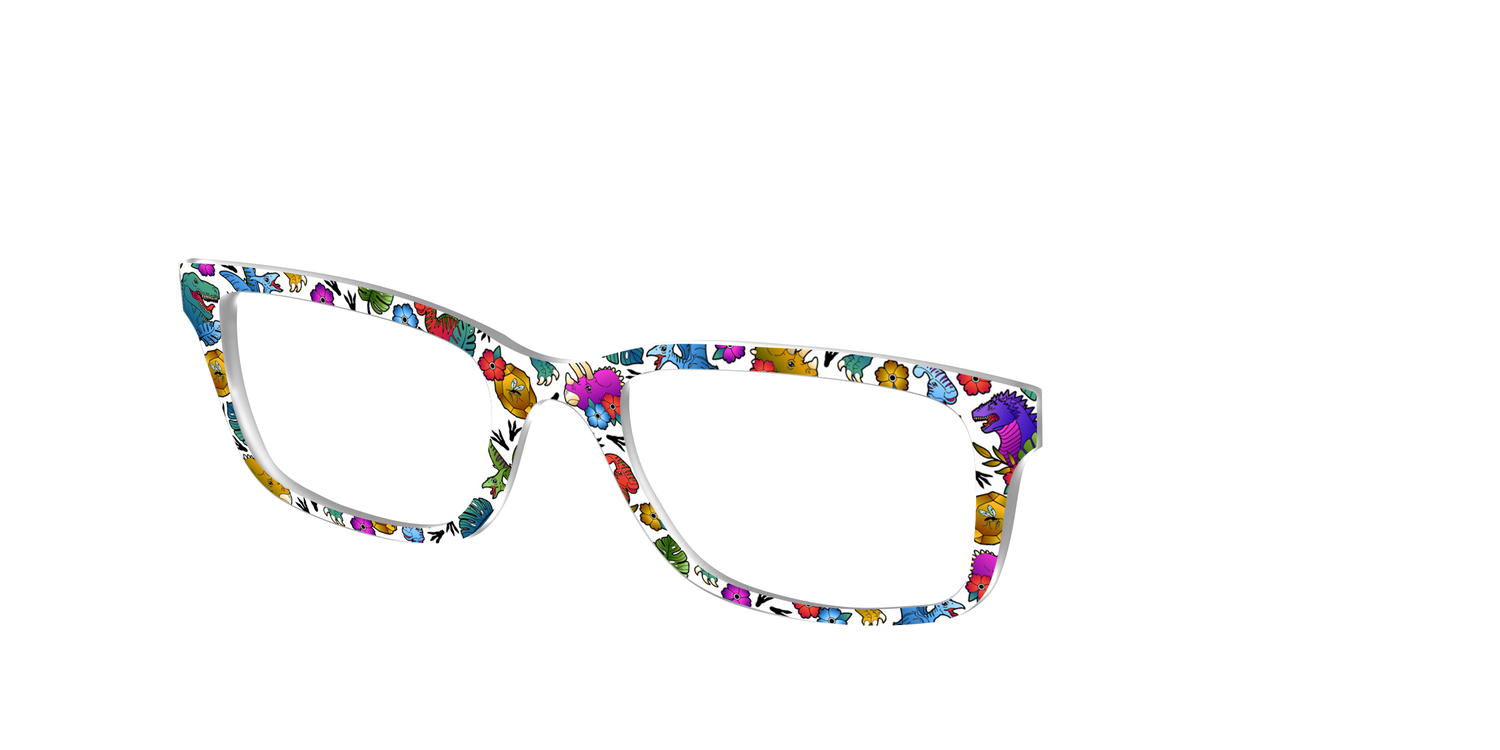 The Jurassic Ink - Angle Top Image - Pair Eyewear