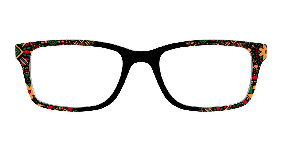 The Kwanzaa Medallion - Front Top Image - Pair Eyewear