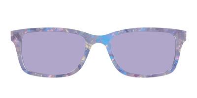 The Lavender Pearl Tort With Celestial Purple Lens - Front Top Thumbnail - Pair Eyewear