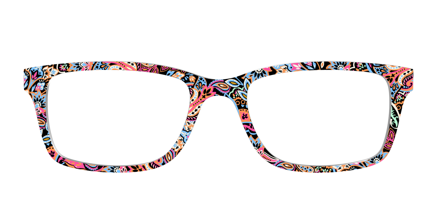 The Lavish Paisley - Front Top Image - Pair Eyewear