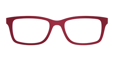 The Matte Burgundy - Front Top Thumbnail - Pair Eyewear