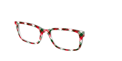 The Nice List Plaid - Angle Top Thumbnail - Pair Eyewear