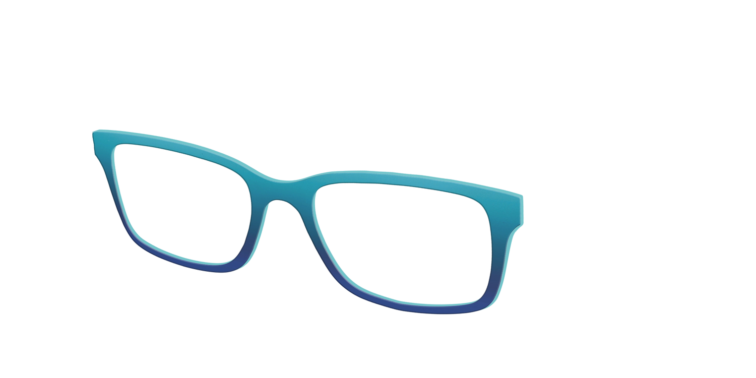 The Ocean Blue - Angle Top Image - Pair Eyewear
