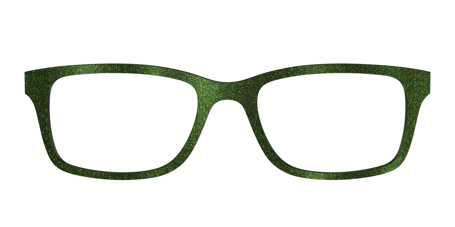 The Olive Shimmer - Front Top Image - Pair Eyewear