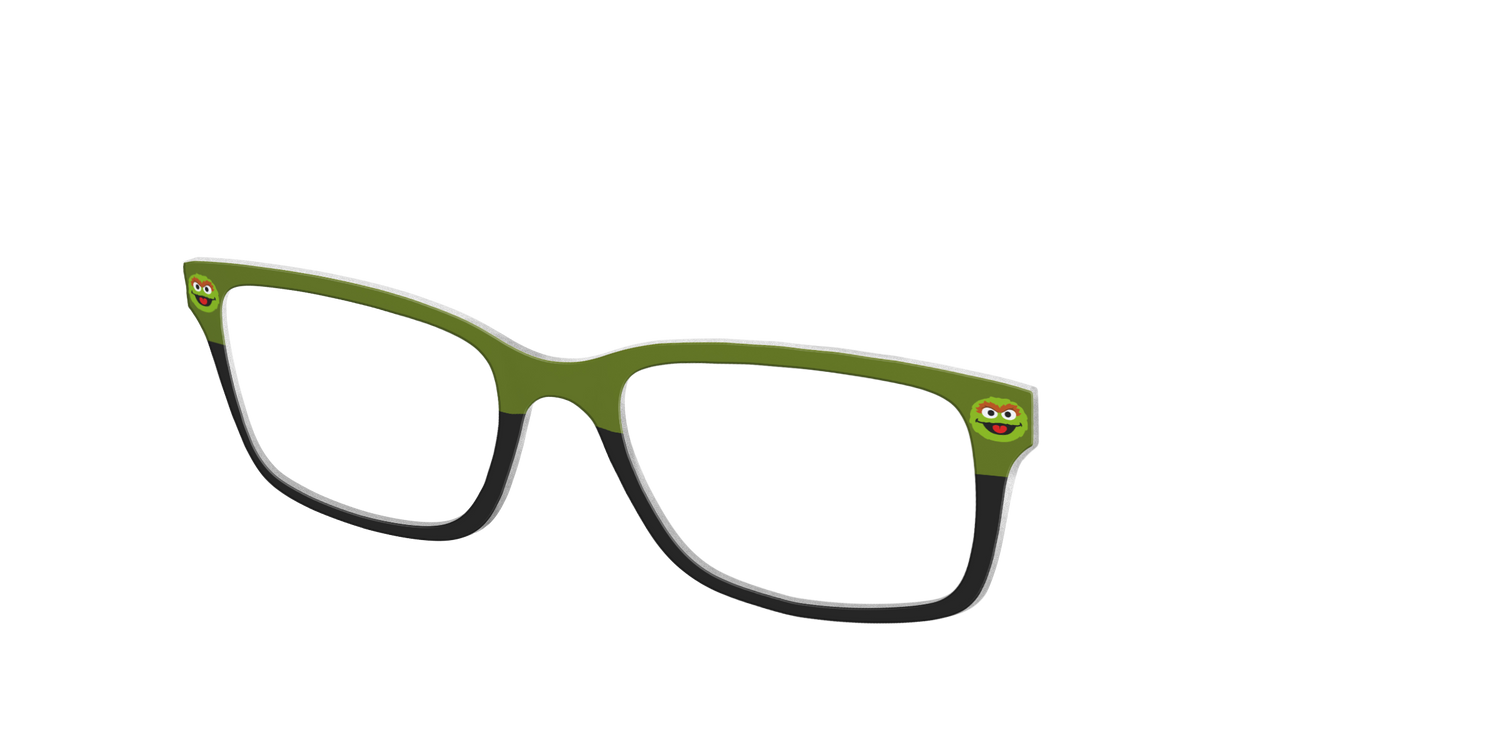 The Oscar the Grouch - Angle Top Image - Pair Eyewear