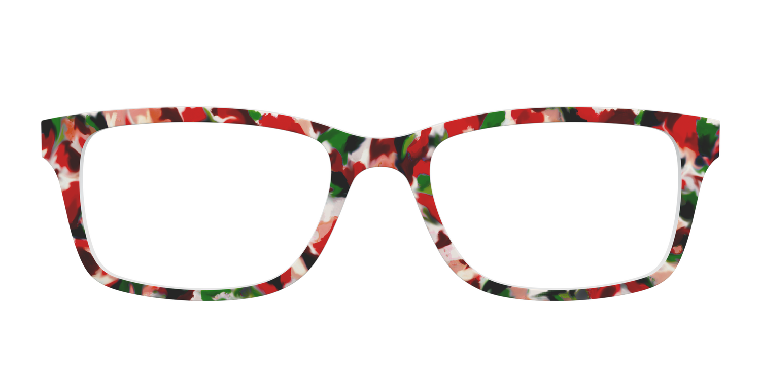 The Peppermint Bark Tort - Front Top Image - Pair Eyewear