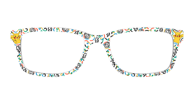 Pikachu Doodle - Front Top Thumbnail - Pair Eyewear