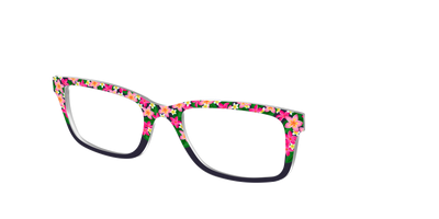 The Plumeria Crown - Angle Top Thumbnail - Pair Eyewear