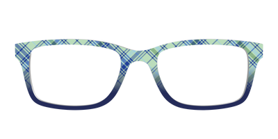 The Poetic Plaid - Front Top Thumbnail - Pair Eyewear
