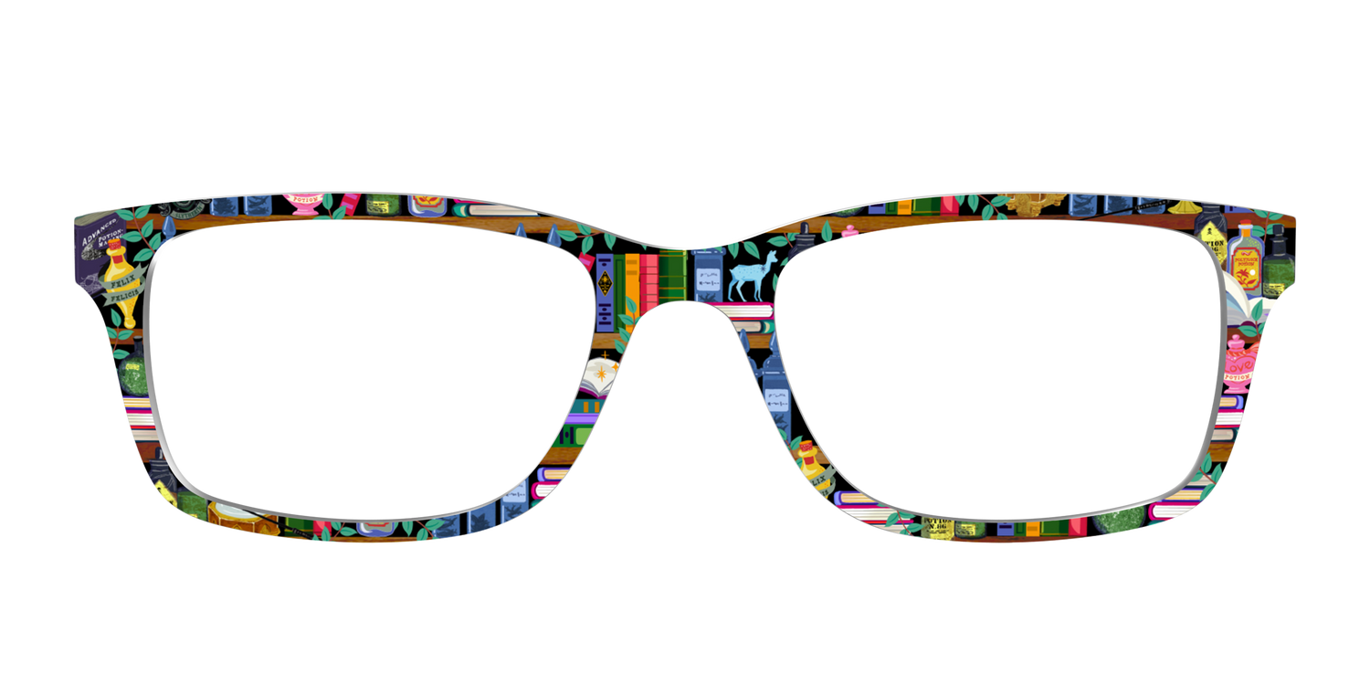 The Potions Bookcase - Front Top Image - Pair Eyewear