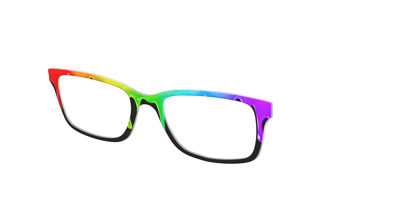 The Pride Paint - Angle Top Image - Pair Eyewear