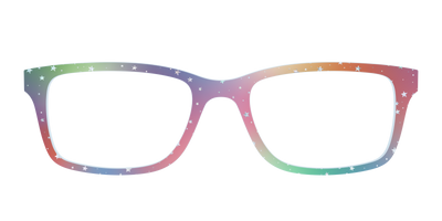 The Rainbow Holographic Celestial - Front Top Thumbnail - Pair Eyewear