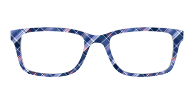 The Serene Plaid - Front Top Thumbnail - Pair Eyewear