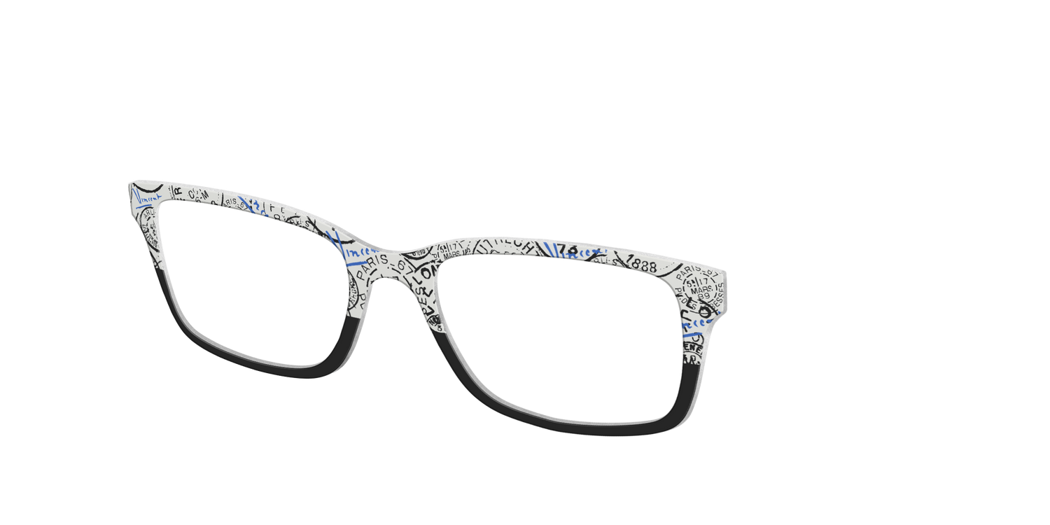 The Stamps Split - Angle Top Image - Pair Eyewear