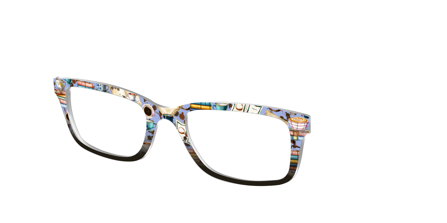 The Study Date - Angle Top Image - Pair Eyewear